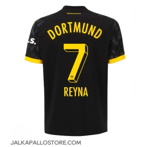 Borussia Dortmund Giovanni Reyna #7 Vieraspaita 2023-24 Lyhythihainen